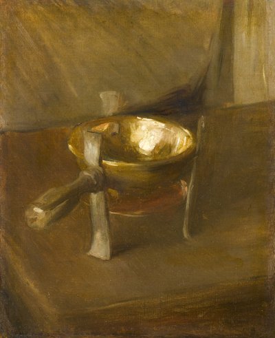 Stillleben mit Schmelztiegel, ca. 1890 von Albert de Belleroche